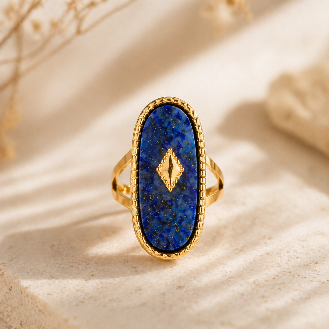 Amulett Gyűrű | Lápisz Lazuli