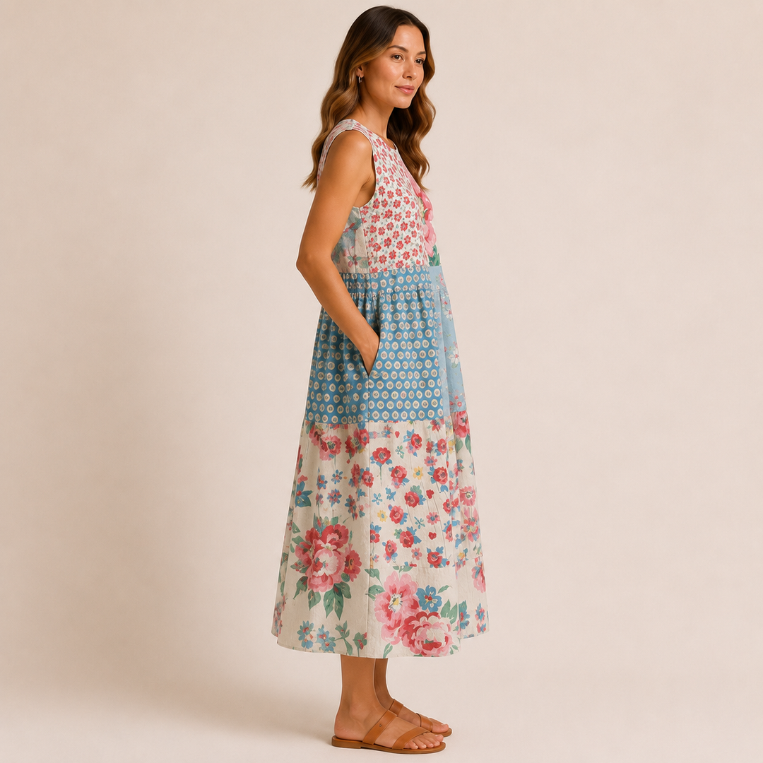 Anna | Patchwork Midi Ruha