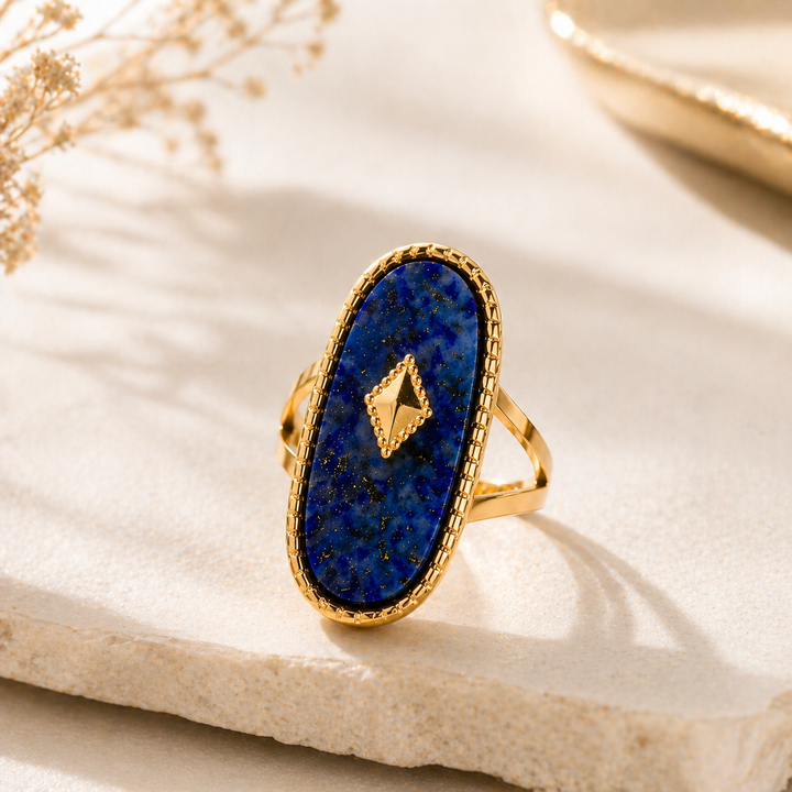Amulett Gyűrű | Lápisz Lazuli