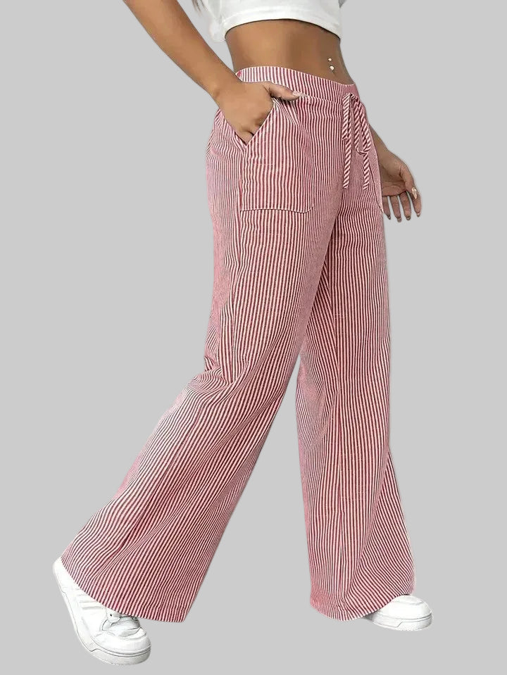 DOMINIQUE | Kényelmes, széles szárú nadrág