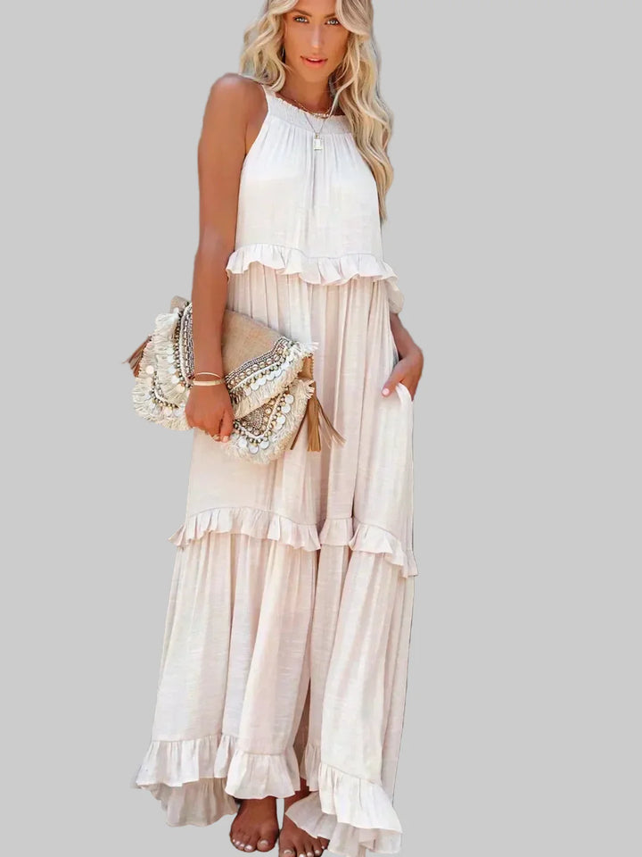 ANETA | Elegáns ujjatlan ruha