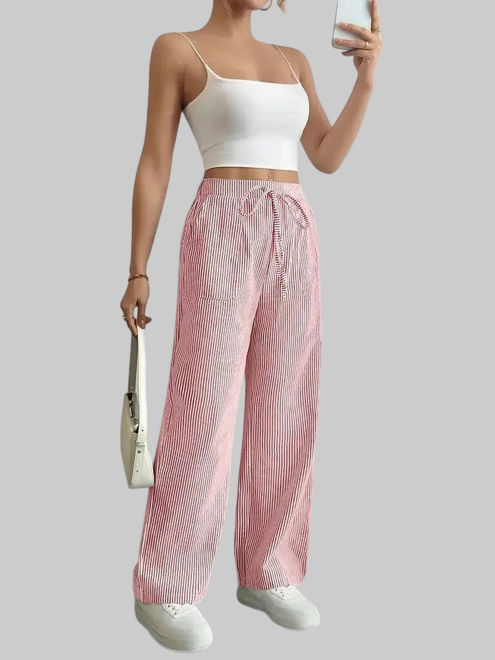 DOMINIQUE | Kényelmes, széles szárú nadrág