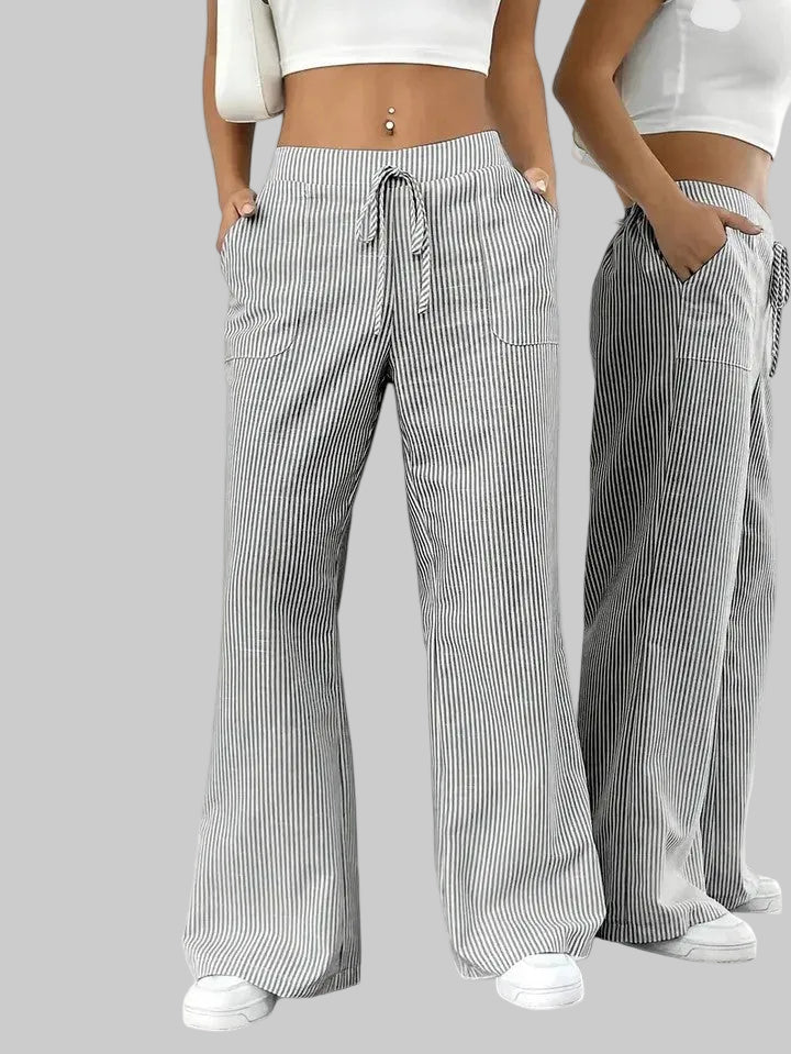 DOMINIQUE | Kényelmes, széles szárú nadrág