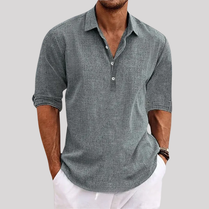 Ehrhard – Lezser pamut hosszú ujjú ing