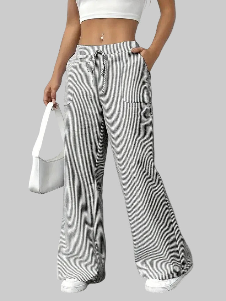 DOMINIQUE | Kényelmes, széles szárú nadrág