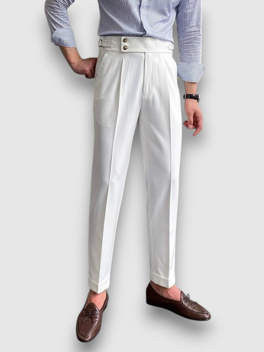 Pelagia | Klasszikus Vintage Nadrág Stílusos Férfiaknak