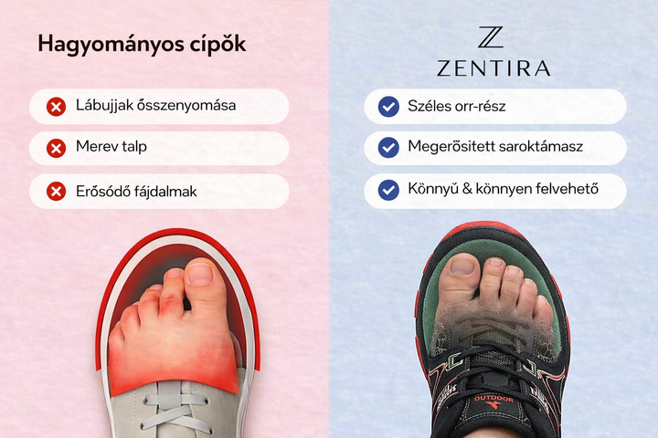 TrekPro | Férfi Ortopédiai Kényelmes Túracipő