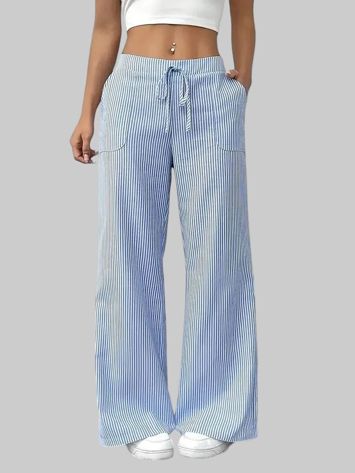 DOMINIQUE | Kényelmes, széles szárú nadrág