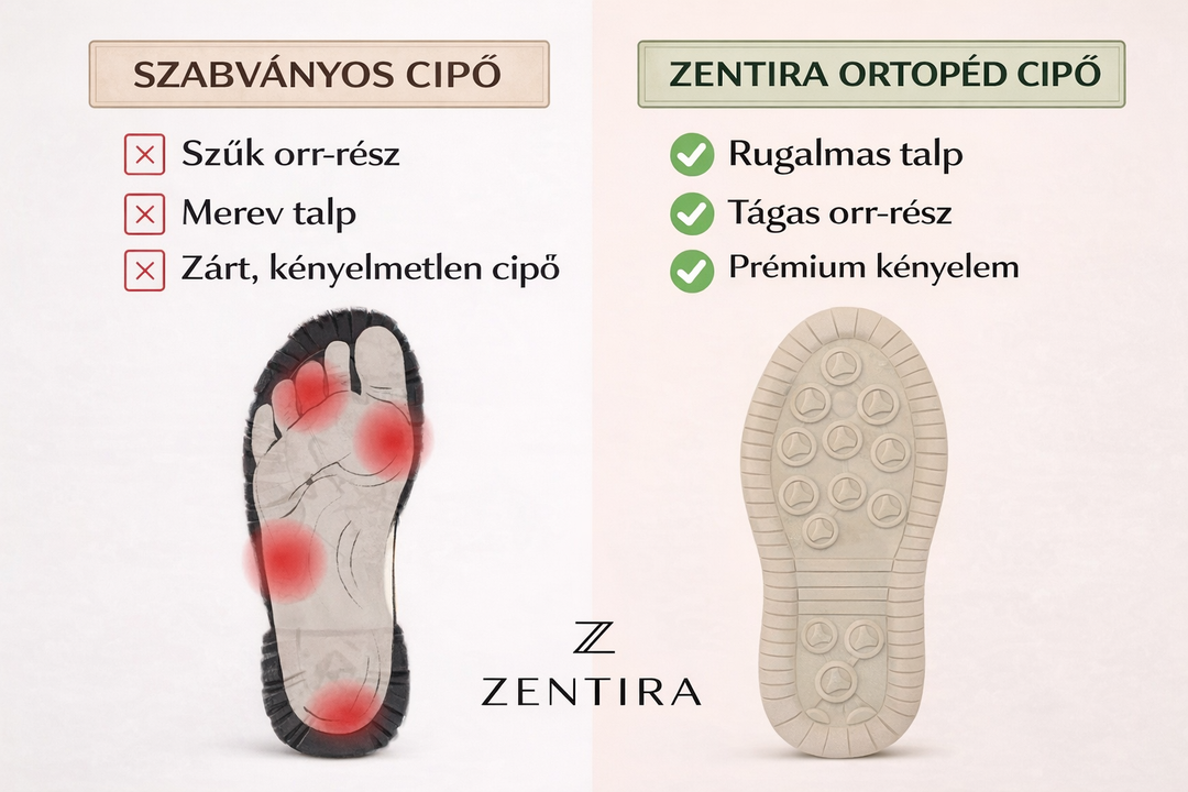 Nora | Kényelmes és Fájdalommentes Ortopéd Cipők