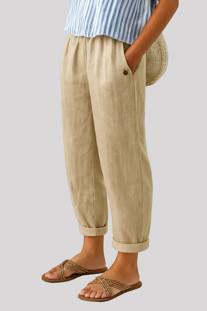 CHICA | Stílusos Nadrágok Oldalsó Zsebekkel