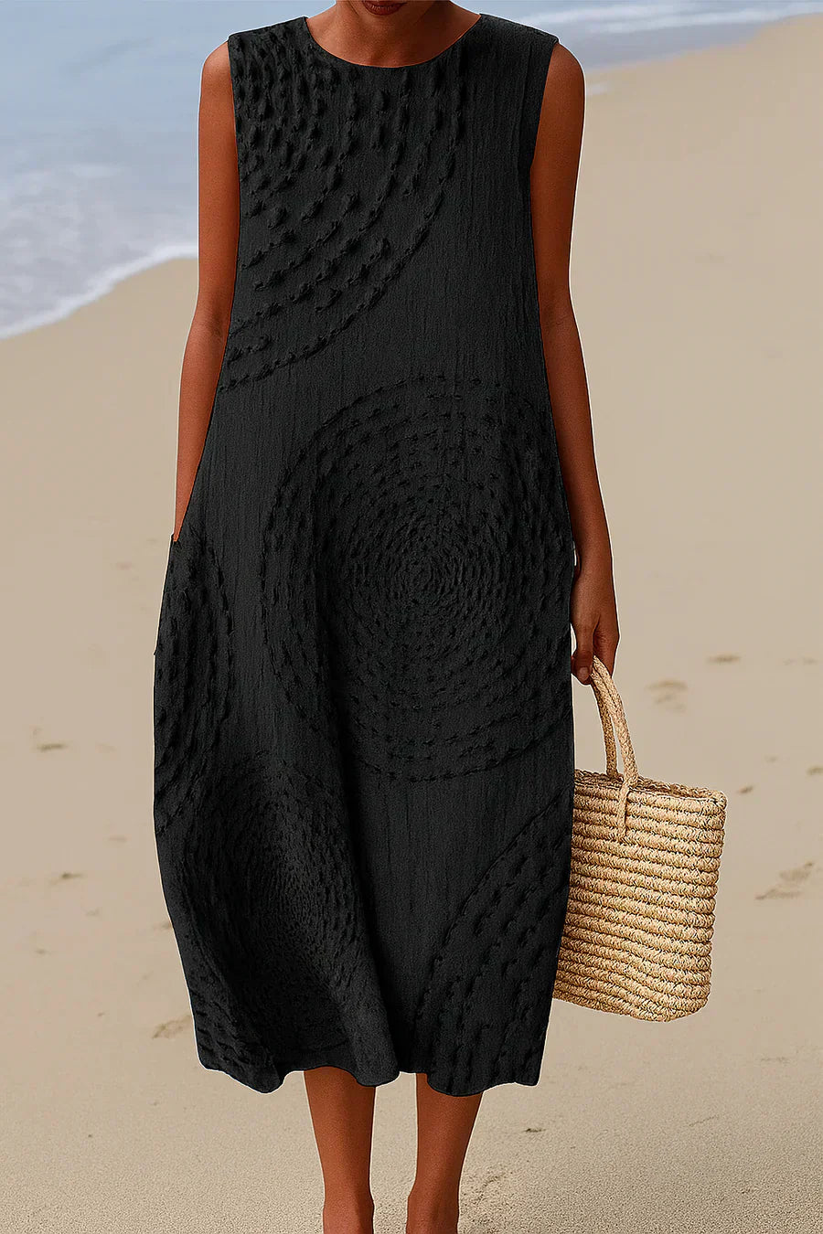 ELARA™ | VESTIDO CASUAL COM ESTAMPADO