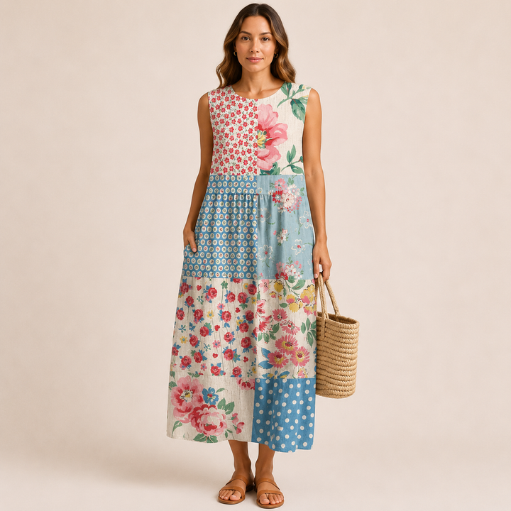 Anna | Patchwork Midi Ruha
