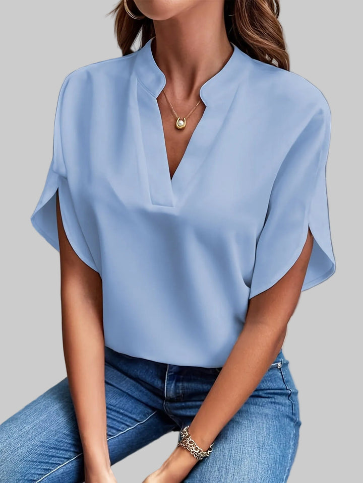 JULITA | Elegáns, drapézott blúz