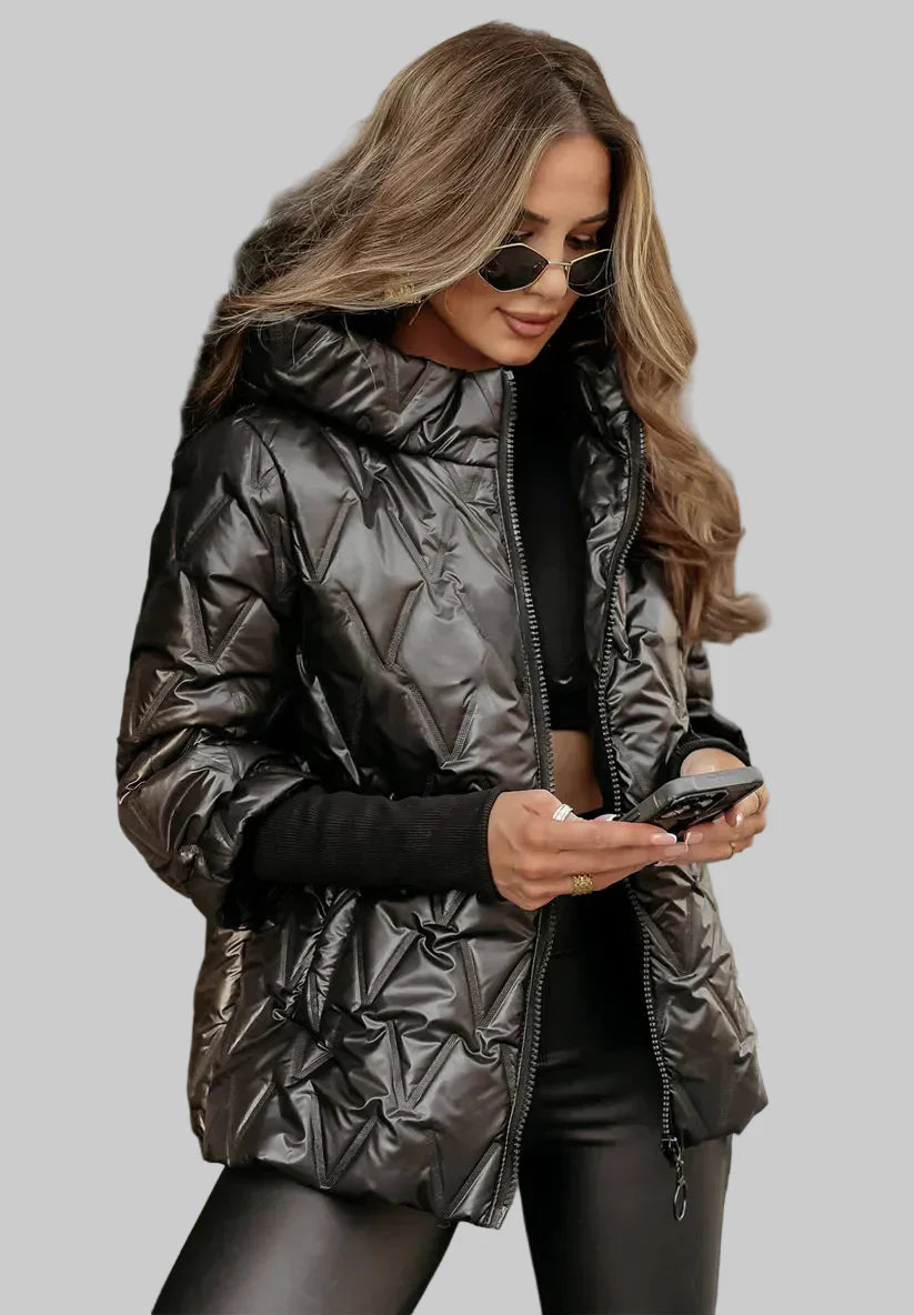 FELICIA | Stílusos Kapucnis Télikabát