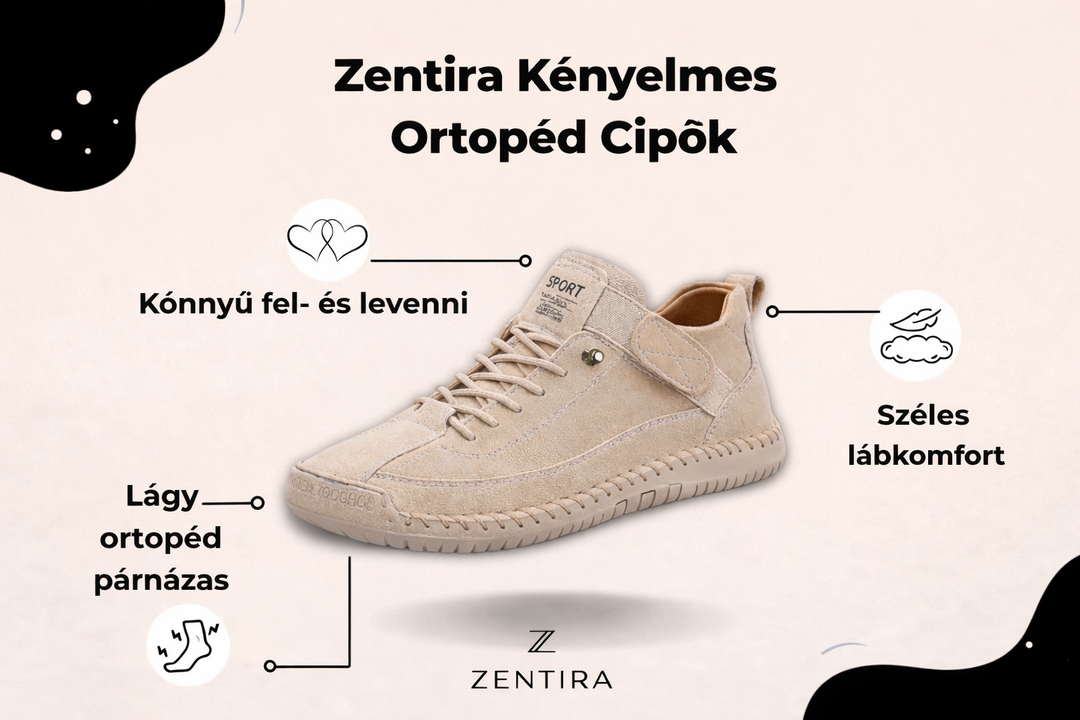 Nora | Kényelmes és Fájdalommentes Ortopéd Cipők