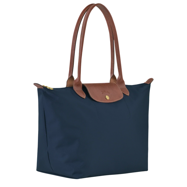 Longchamp - Grande Tote Le Pliage, Azul Marinho