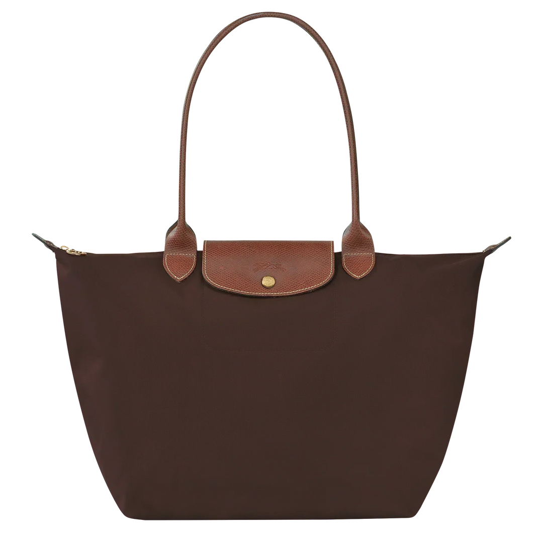 Longchamp - Grande Bolsa Le Pliage, Ébano