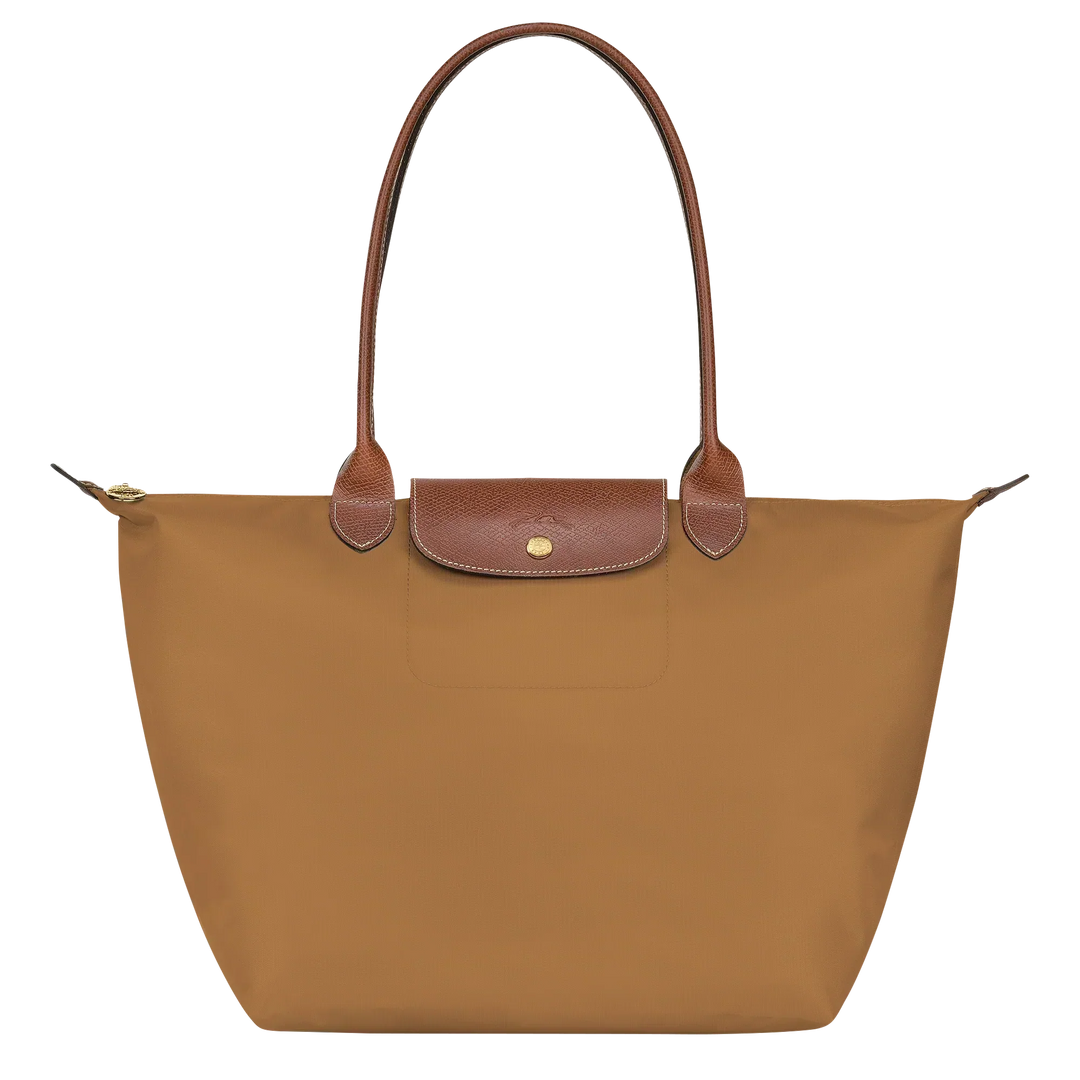 Longchamp - Grande Bolsa Le Pliage, Cor Fawn