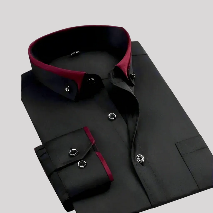 Adalbert | Klasszikus pamut hosszú ujjú ing