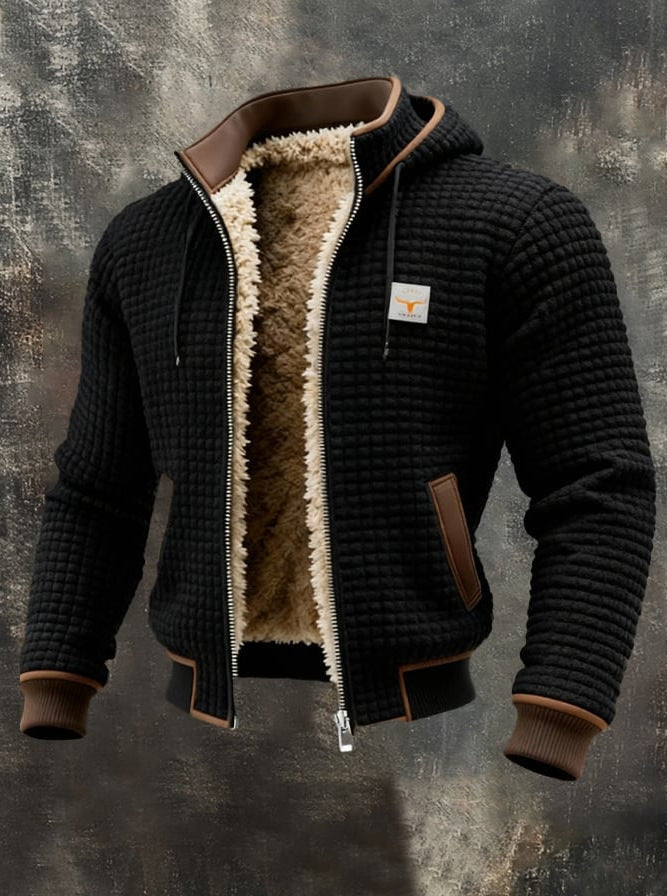 Borys™ - Elegáns Steppelt Kabát Kidolgozott Gallérral