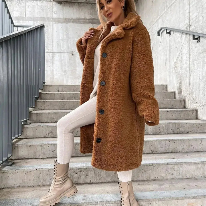 Katarina | Elegáns Teddy Kabát