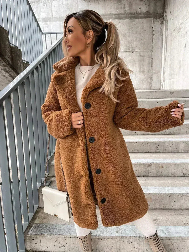 Katarina | Elegáns Teddy Kabát