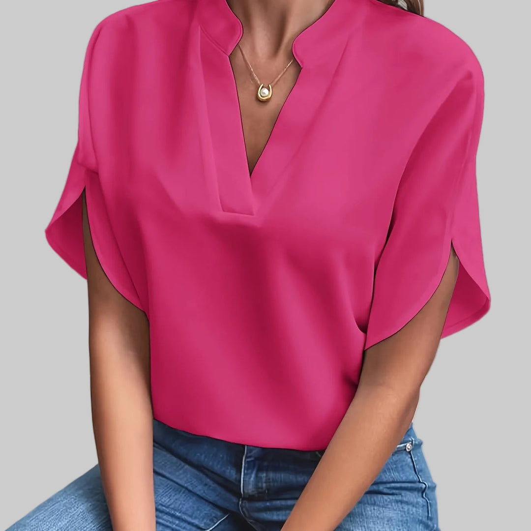 JULITA | Elegáns, drapézott blúz