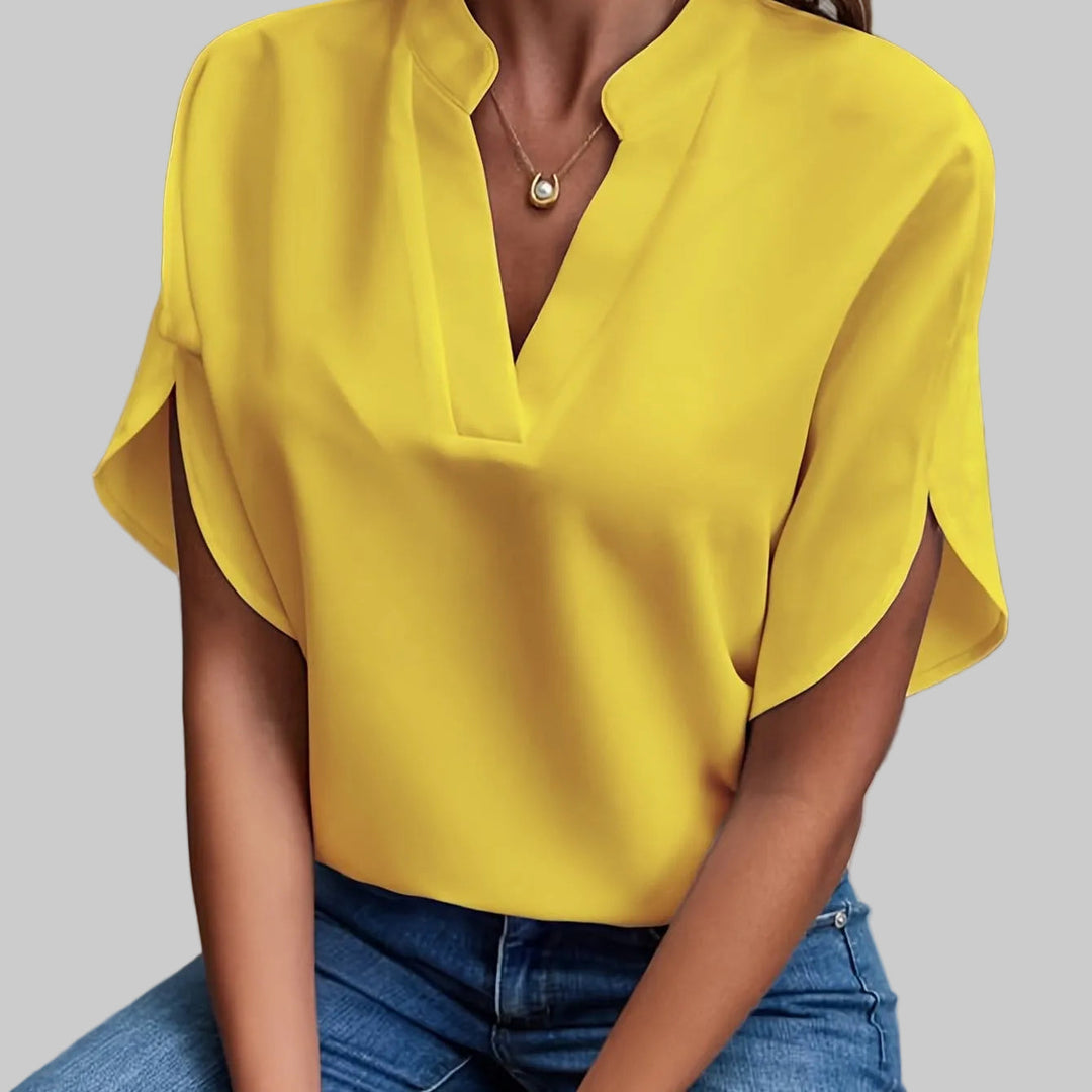 JULITA | Elegáns, drapézott blúz