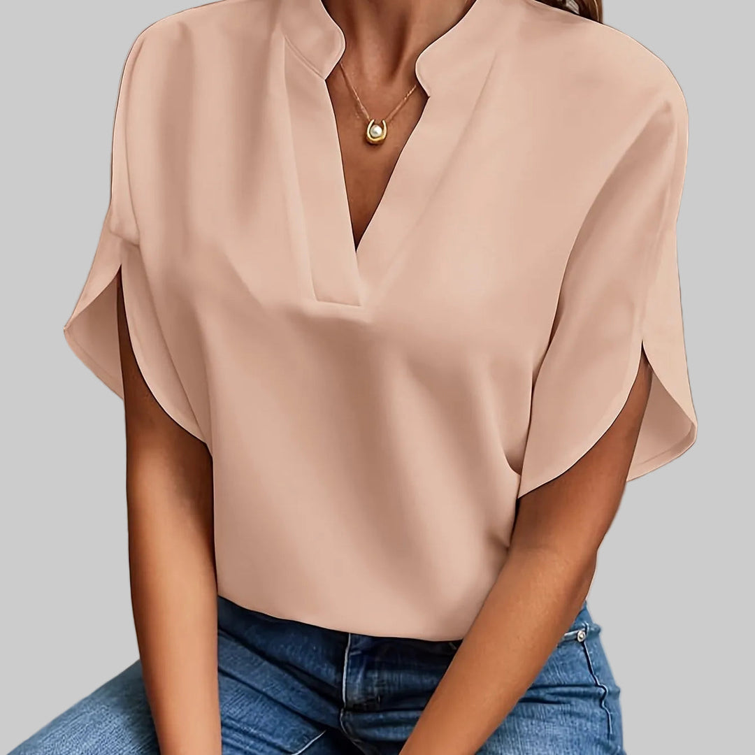 JULITA | Elegáns, drapézott blúz