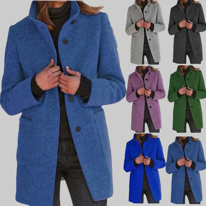 HELEN | Klasszikus gyapjúkeverék kabát