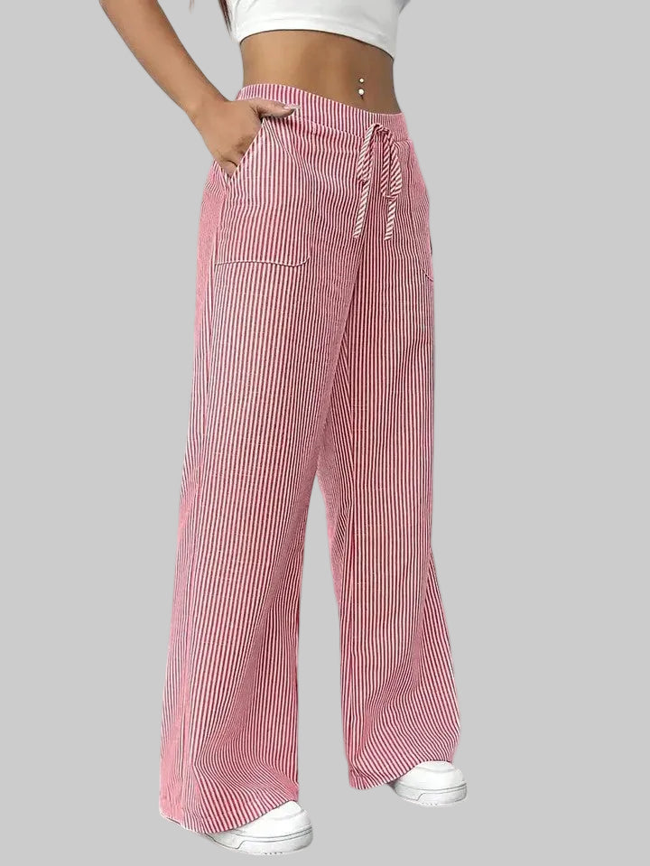 DOMINIQUE | Kényelmes, széles szárú nadrág