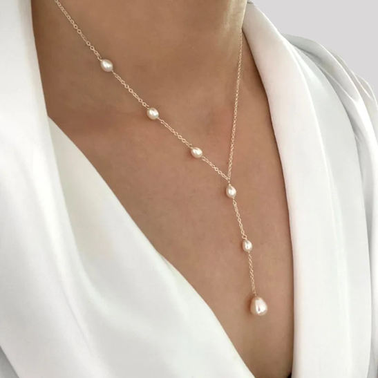 Classi | Vintage gyöngy medál nyaklánc