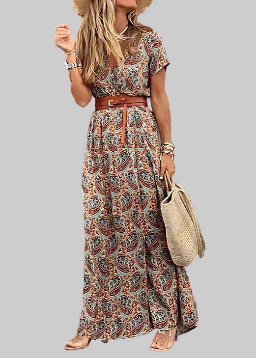 SYBELLA | Lenge bohém maxi ruha