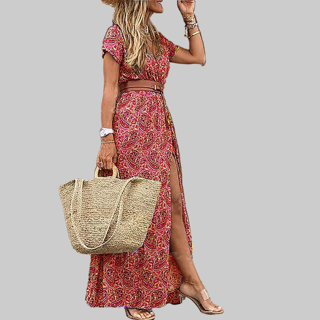 SYBELLA | Lenge bohém maxi ruha